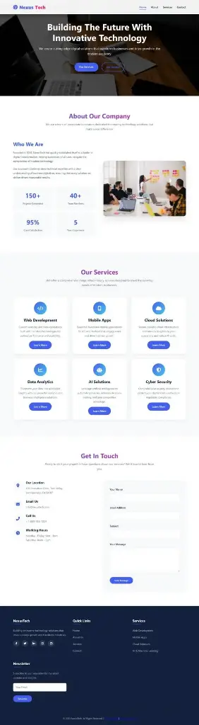 NEXUS TECH | TECH TEMPLATE