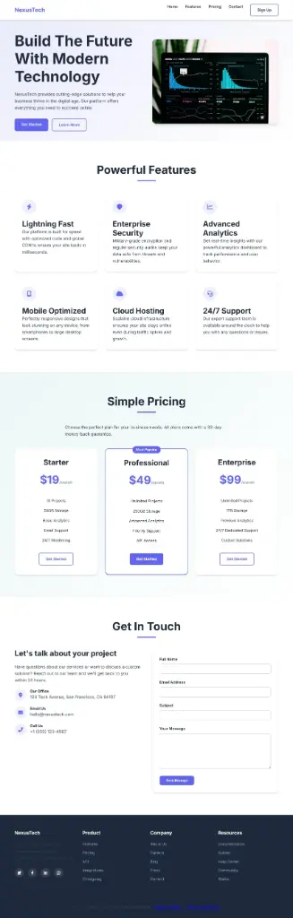 TECH VISION | CODING TEMPLATE