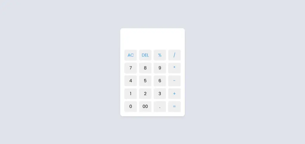 modern Calculator