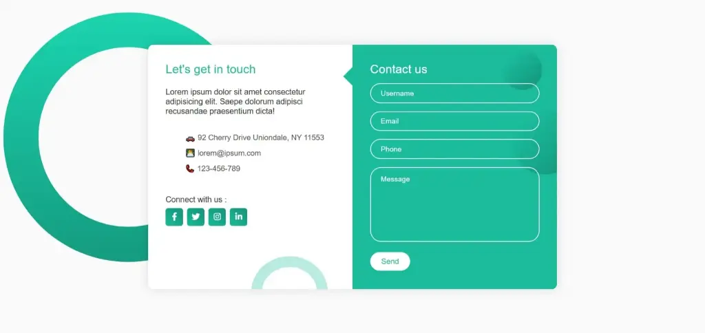 contact us page