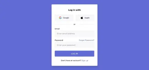 Login Form