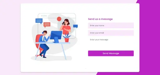 Responsive Contact Us Form