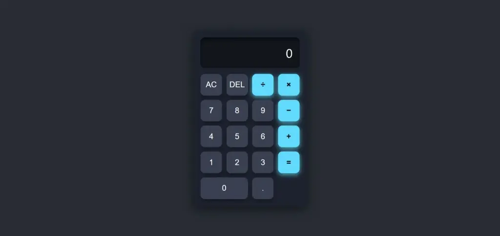 Modern Calculator