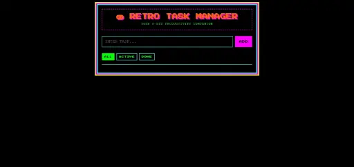 Retro 80s | todo-list